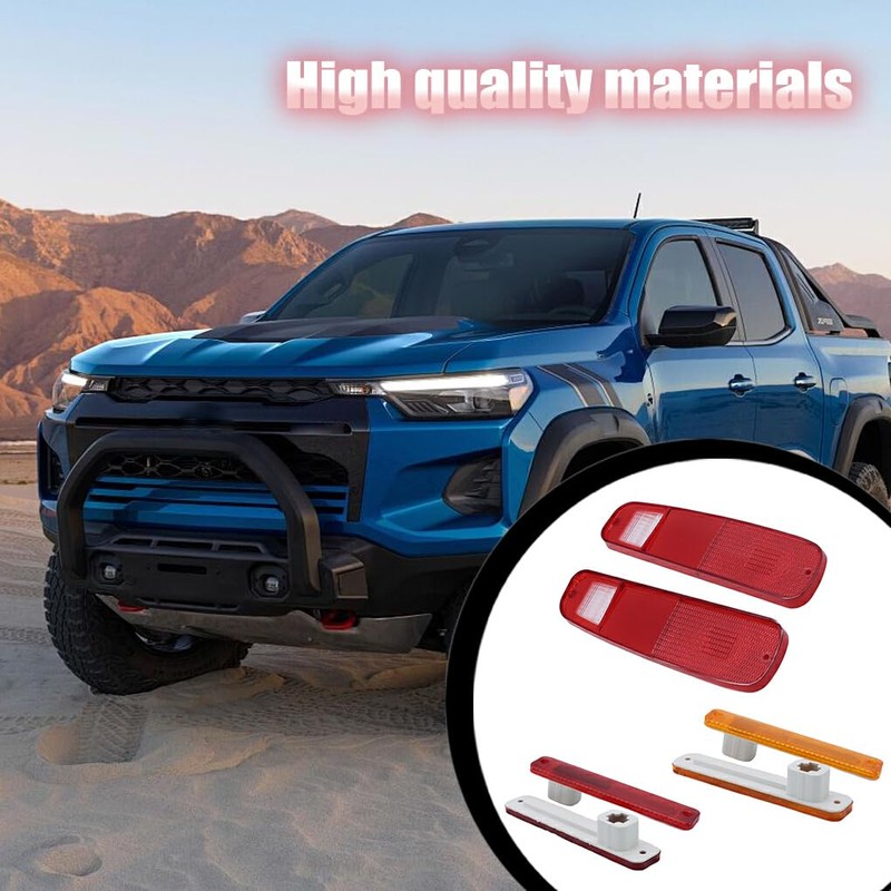 BEALIFE 6Pcs Tail Light Side for Fender Housing Kit Light