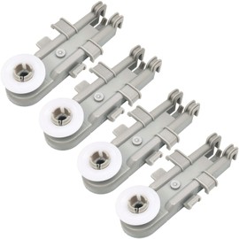 8268743 Dishwasher Upper Rack Wheels WP8268743 for KitchenAid Whirlpool Dishwasher Upper Rack Roller Replacement Part Replaces 830899 AP6012252 PS11745459 EAP11745459 (4Pcs)