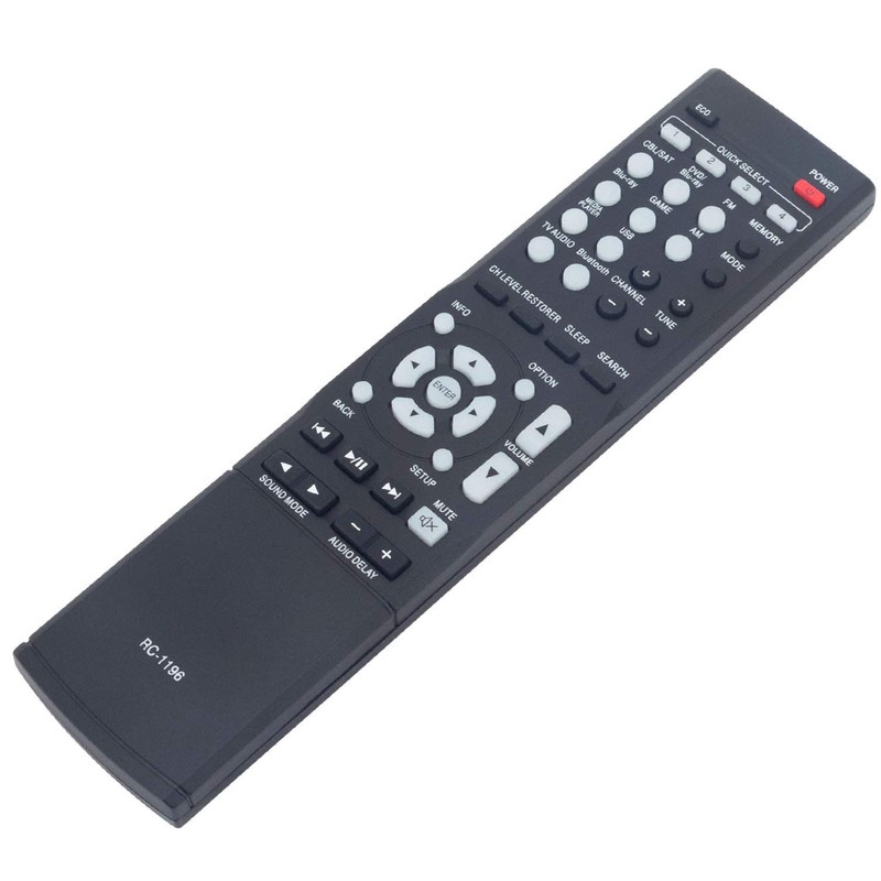 RC-1196 Replacement Remote Control fit for Denon AV Receiver AVR-X510BT