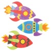 Baker Ross AW906 Rocket Sand Magnets, Arts and Crafts for