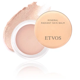 ETVOS Mineral Radiant Skin Balm 0.17 oz (4.8 g) Sensitive Skin Base Makeup, Glossy, Transparency, Reduces Dry Fine Lines, Highlight Balm (Efficacy Tested) Human-Type Ceramide, Soap Off