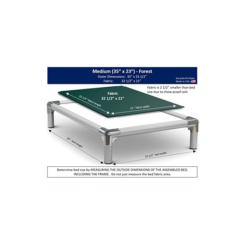 Kuranda Replacement Fabric - Medium - 35" x 23" -