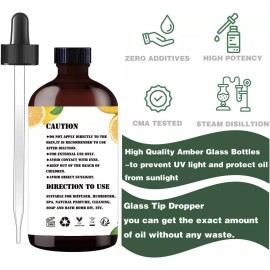 Frankincense Essential Oil 4oz Aceite esencial de incienso 100% puro y natural, de grado terapéutico prém