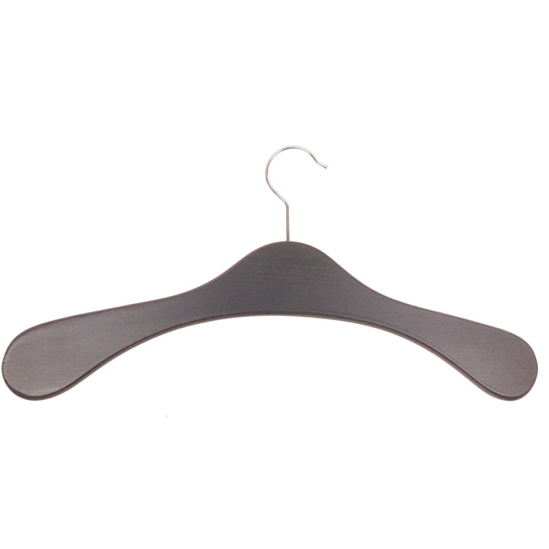 Wooden Coat Hangers Made of Beech Wood, Pack of 5,