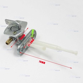 TDR Fuel Tap Filter Petcock Switch Valve for PW80 PY80 PeeWee 80 TTR125 Pit Pro Trail Dirt Bike Quad ATV Fuel Tank Switch