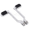 Pair Heel Toe Shift Levers with Shifter Pegs For Harley