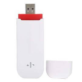 Goshyda Dongle 4G WiFi, Adaptador/Receptor WiFi de Tarjeta de Red USB inalámbrico 4G de Alta Velocidad portátil con luz indicadora Compatible con Tarjeta de Memoria/WiFi
