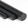 Polyamide PA6 Round Rod Black Diameter 55 mm Plastic Rod