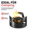 EVOCAMP Fireproof underlay 50 x 50 cm, heat-resistant up to