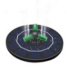 2.5W Solar Fountain Pump With 360°Rotatable Nozzle Solar-power Fountain Free