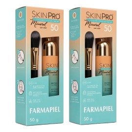Farmapiel - 2 Piezas Foto Prot Fac Skin Pro 50fps Farmapiel Color - Daily Care