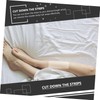 TOVINANNA Hair Removal Wax Strips 200pcs Depilated Cotton Disposable Paper