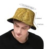 3D Funny Realistic Food Custard Cream Unisex Bucket Hat Summer