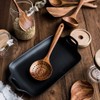 Teak Wooden Modern Spoon, Wooden Spoon 1pc (Brown, One Size)