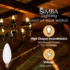 Simba Lighting Candelabra Torpedo Frosted B10 25W E12 Base (12