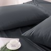 Hafaa Pillow Cases 2 Pack Brushed Microfiber Plain Pillow Cases
