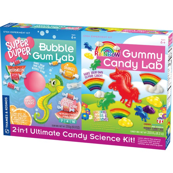 Thames & Kosmos 2-in-1 Ultimate Candy Science Kit | Super