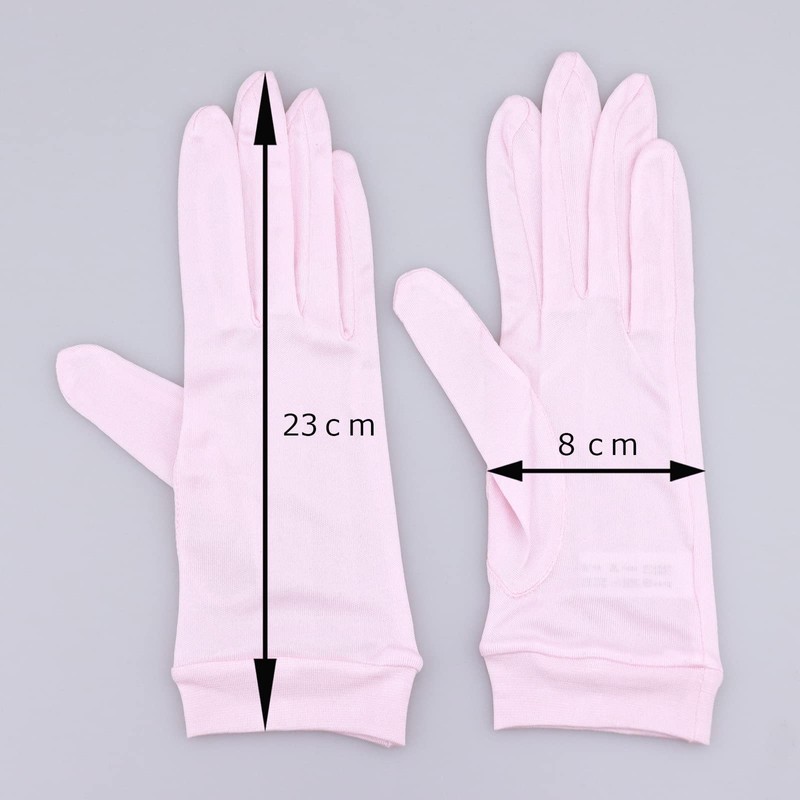 Lycharoty Women's Silk, UV Protection, Sun Protection, Moisturizing, Rough Hands,