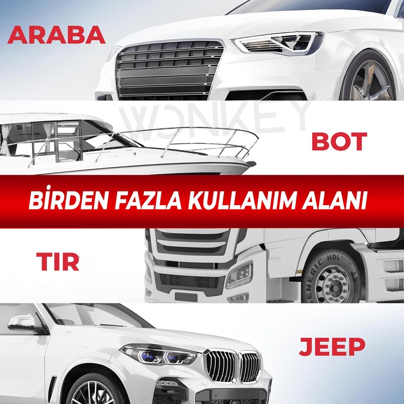 WONKEY - Ultra Kalın Mikrofiber Oto Araba Yıkama Kurulama Havlusu