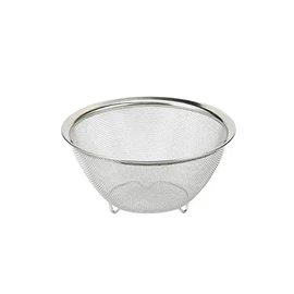 Pearl Metal Bowl Colander, 7.1 inches (18 cm), Stainless Steel, At Aqua HB-4076