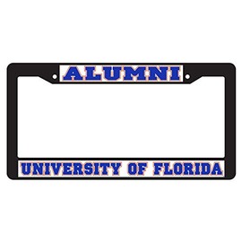 Florida Gators Plate Frame (BLACK PLATE FRAME FLA ALUMNI (07155))