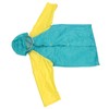 Kids Raincoat Toddler Windprood Rain Poncho Reusable Rain Jacket with