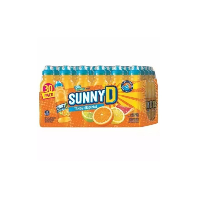 Sunny D Tangy Original, 11.3 fl oz, 30-count