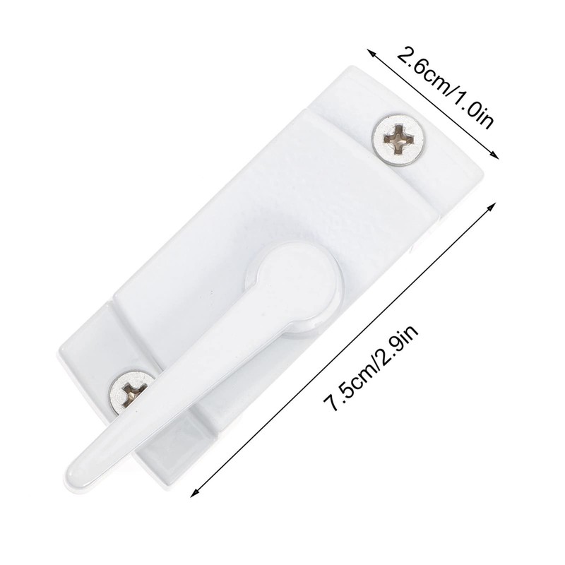 Angoily 4Pcs Sliding Window Sash Locks Window Latches Replacement Sliding