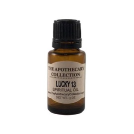 LUCKY 13 Spiritual Oil (aceite) for Hoodoo, Voodoo, Santeria, Wicca, Rootwork, & Spells