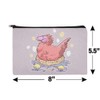 Feathered Tyrannosaurus Rex Dinosaur Nesting With Babies Makeup Cosmetic Bag