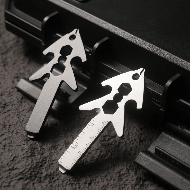 Eikovia 10 In 1 Bottle Opener Keychain,Keychains Multitool, Keychain Bottle