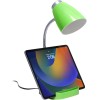 Simple Designs 18.5" Compartmental Desk Lamp - Green