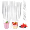 JEPELUS 50Pack 2oz Shooter Cups for Dessert Mini with Spoons,