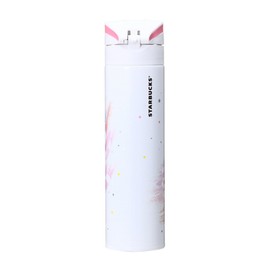 スターバックス SAKURA 2018 ワンタッチ ステンレスボトル ピンクブラッシュ 450ml