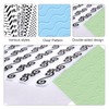 WANDIC 8 Pcs Embossed Folders, Plastic Embossed Template Craft Paper