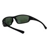 PASTL Xloop Sunglasses Mens Polarized Lens Soft Matte Dotted Black