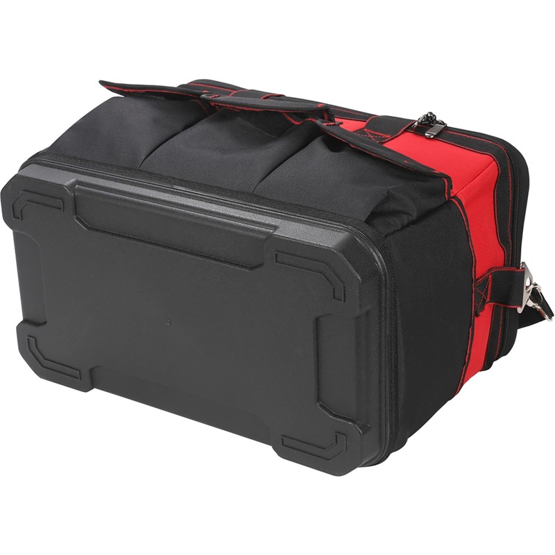 17 Inch Tool Bag with Adjustable Shoulder Strap,Wide Mouth Tool