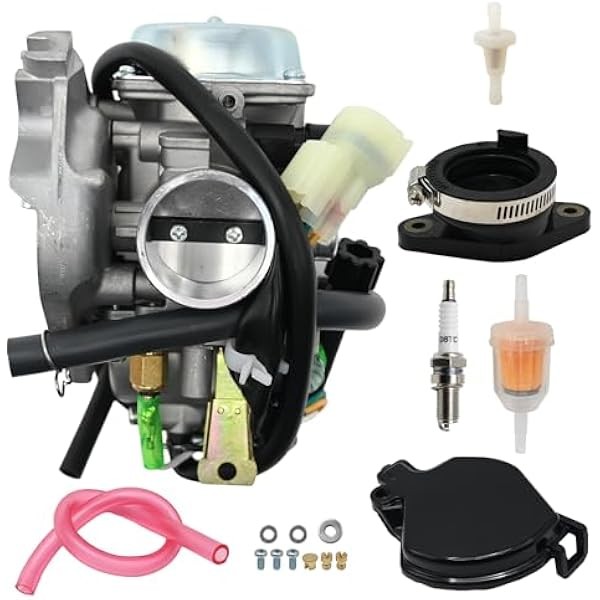 KVF300 Carburetor Replacement for Kawasaki Prairie 300 KVF300A KVF300B 1999-2002,