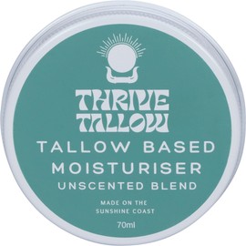 Thrive Tallow - Tallow Based Moisturiser - Unscented 70ml