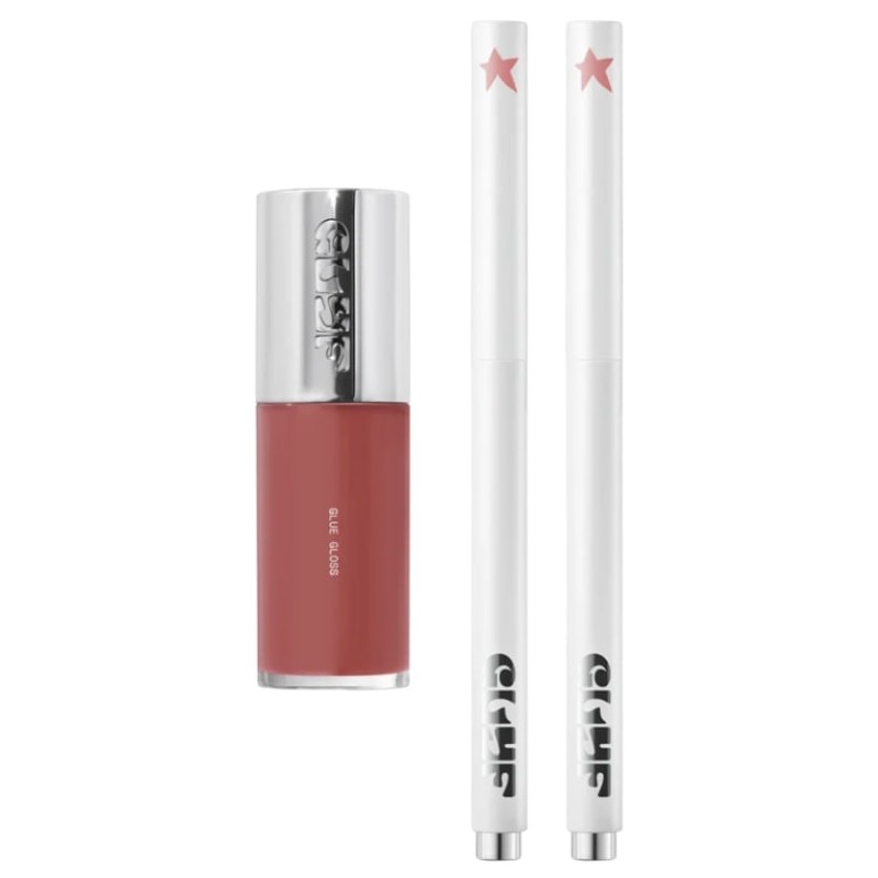 GLYF Glue Trio Set 3items, Lip Tint#$%Lip Liner:Minglue-01 Rosy Grip