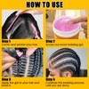Strong Hold Braiding Gel for Twists, Locs, Edges, Cornrows -