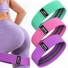 Bandas de Resistencia para Ejercicio, Set de 3 de Tela