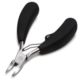 BEZOX Ingrown Toenail Clippers - Professional Nail Clippers for ingrown Nails for Seniors, Comfor Grip Long Handle Fingernail Clippers, Ergonomic Toenail Scissors - Premiun Stainless Steel