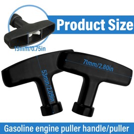 UEIOAVL Grab Handles for Lawnmowers, 4 Petrol Engine Start Handles Used for Driving Boats, Generators, Chainsaws and the Start Handles