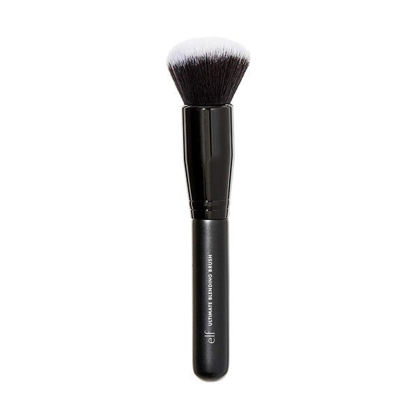 e.l.f., Ultimate Blending Brush, Soft, Synthetic, Large, Dome-Shaped, Dense, Contours Face for Seamless, Even Coverage, Sculpts, Easy To Clean, Easy To Use, 0.16 Oz