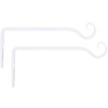 Mkono Hanging Plant Bracket 10 inch Metal Wall Plant Hook