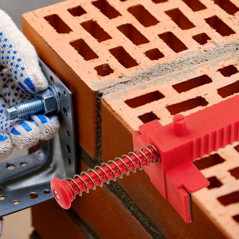 Brick Liner Runner Wire Drawer, 2 Pack Clip Masonry Wire