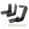 1 Pack Swing Door Hinge, Cafe Door Hinges Dual Swing,