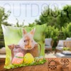 VOID Easter Eggs Rabbit Easter Bunny Cushion Cover 80 x