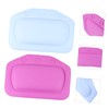 KOMBIUDA 2pcs Bathtub Cushion Luxury Tub Pillow Spa Bath Pillow